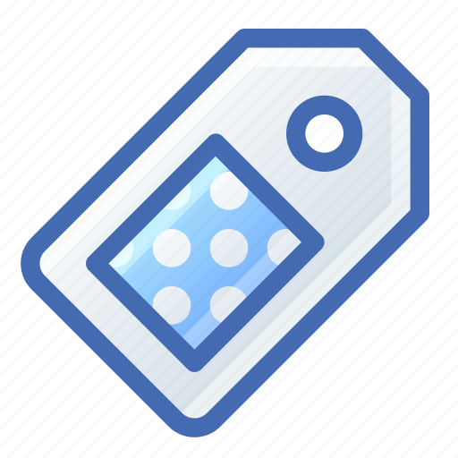 Tag, blue icon - Download on Iconfinder on Iconfinder
