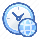 clock, time, network
