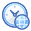 clock, time, network 
