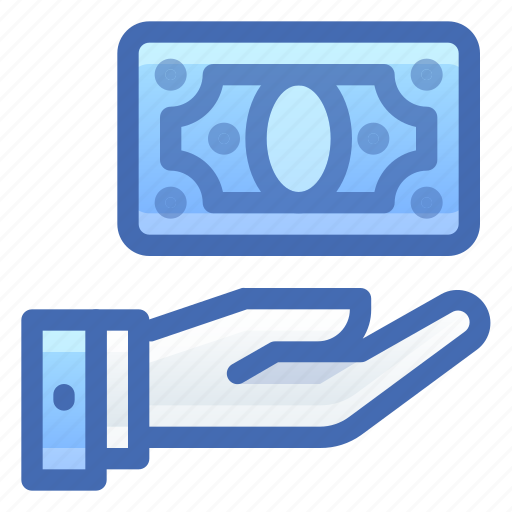 Hand, money, cash, loan icon - Download on Iconfinder