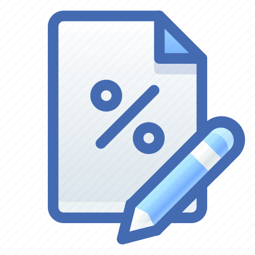 Edit, loan, credit, document icon - Download on Iconfinder