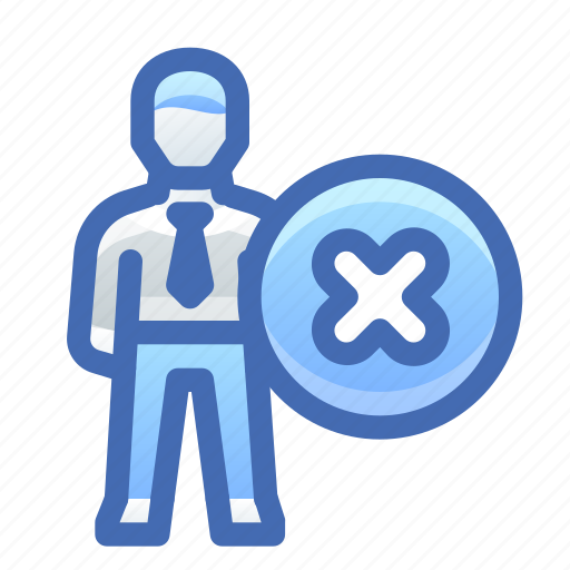 Remove, fire, personnel, employee, man icon - Download on Iconfinder