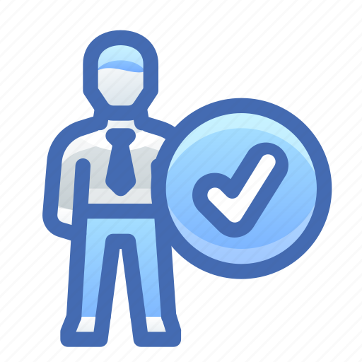 Hire, approve, employee, personnel, man icon - Download on Iconfinder