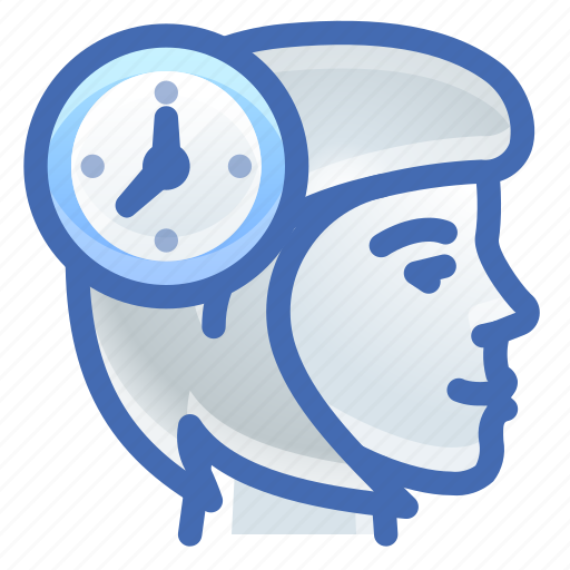 Mind, user, time, task, woman icon - Download on Iconfinder