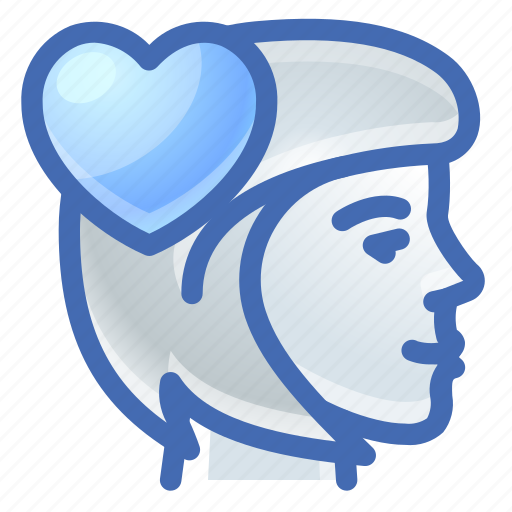 Love, like, mind, person, romantic, woman icon - Download on Iconfinder