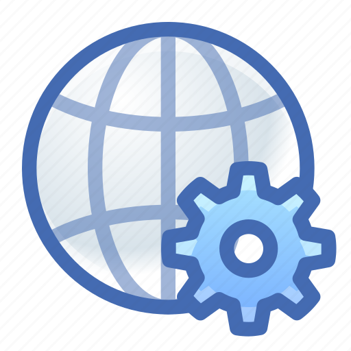 Global, network, settings icon - Download on Iconfinder