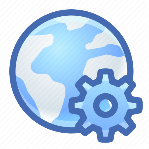World, preferences, settings, work icon - Download on Iconfinder