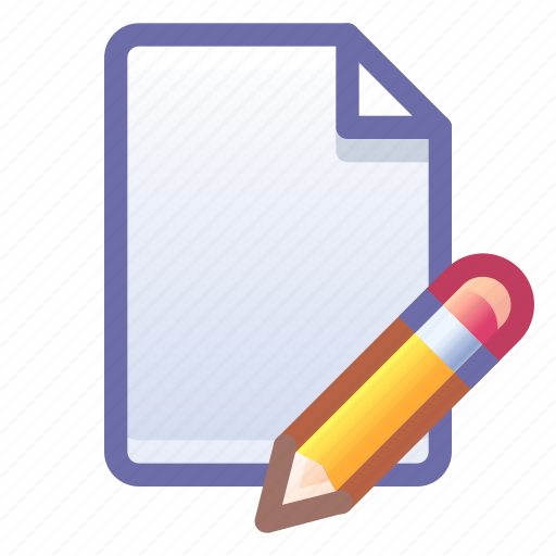 File, document, edit, new, write icon - Download on Iconfinder