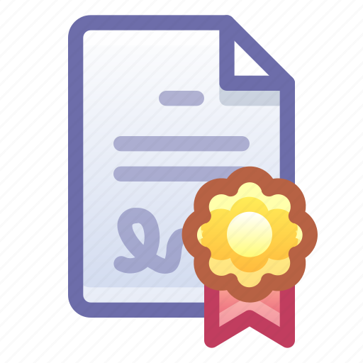 Document, license, guarantee, certificate icon - Download on Iconfinder