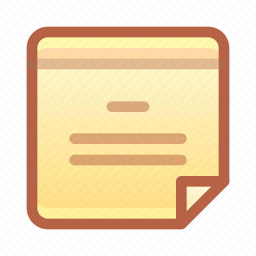 Sticky, paper, note icon - Download on Iconfinder