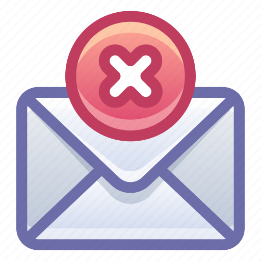 Email, mail, remove, delete icon - Download on Iconfinder