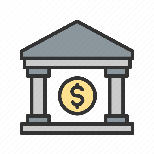Bank, banking, finance, enterprise, business, state bank, corporate icon - Download on Iconfinder