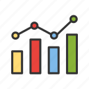 bar chart, analytics, bar graph, data, statistics, report, stock, increase