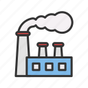 factory, industry, refinery, building, production, buildings, pollution, ecological