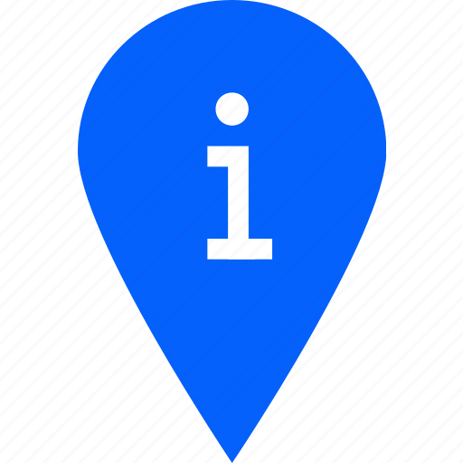 Info, information, location, navigation, direction, pin, place icon - Download on Iconfinder