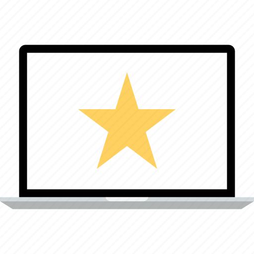 Favorite, laptop, online, star, web icon - Download on Iconfinder