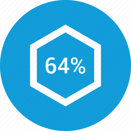 Chart, count, four, number, percent, sixty icon - Download on Iconfinder