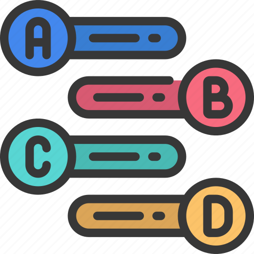 Abcd, cards, graphic, diagram, graphics, priorities icon - Download on Iconfinder