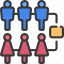 male, and, female, people, graphic, diagram, graphics