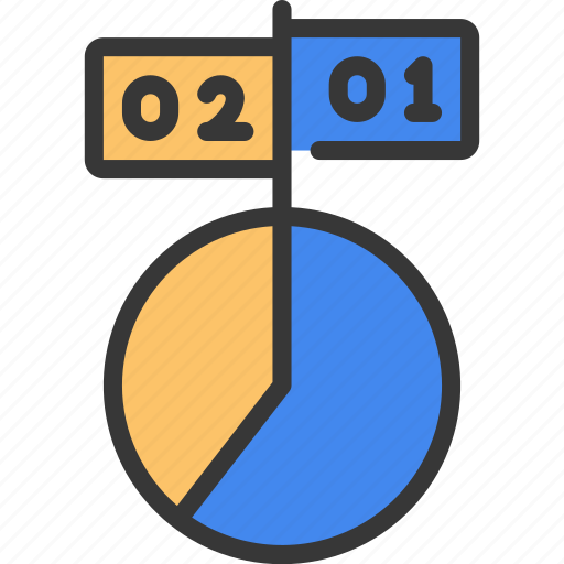 Pie, chart, comments, graphic, diagram, graphics, breakdown icon - Download on Iconfinder