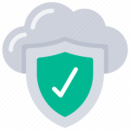 Cloud, information, protection, security, shield icon - Download on Iconfinder
