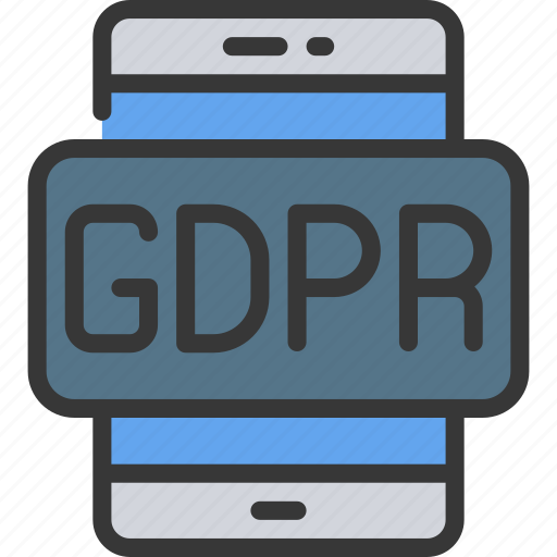 Gdpr, information, iphone, mobile, security icon - Download on Iconfinder