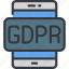 gdpr, information, iphone, mobile, security 