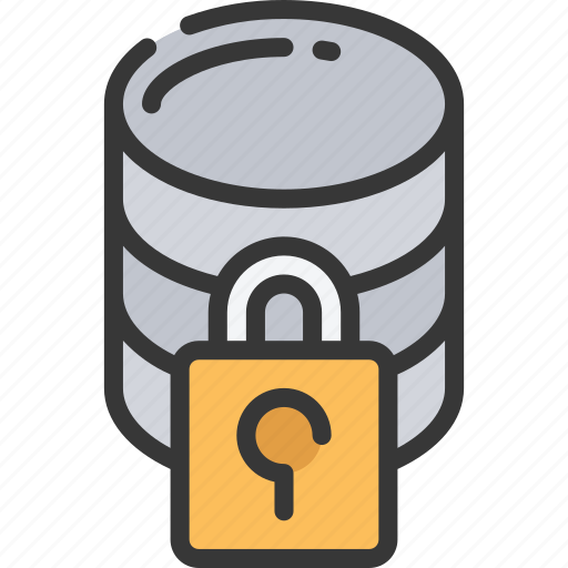 Data, information, lock, secure, security, storage icon - Download on Iconfinder