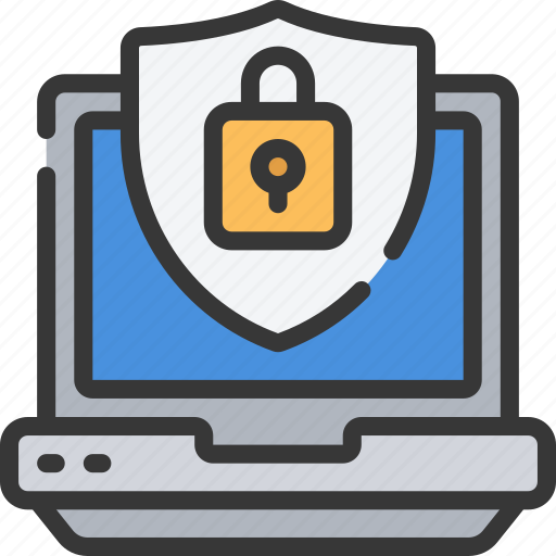 Information, laptop, secure, security, shield icon - Download on Iconfinder