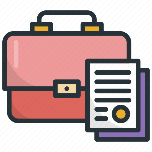 Briefcase, career, documents, office bag, portfolio icon - Download on Iconfinder