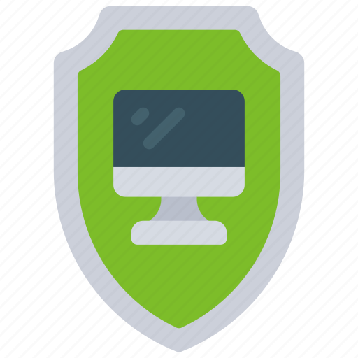 Computer, security, it, tech, shield, pc, machine icon - Download on Iconfinder