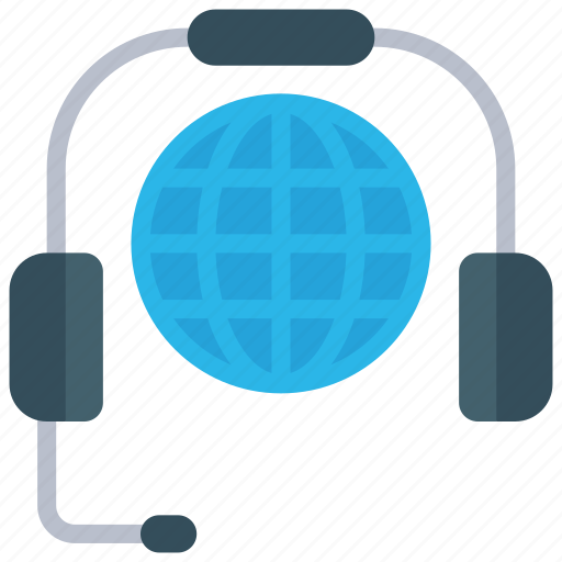 Internet, conversation, it, tech, support, globe, grid icon - Download on Iconfinder