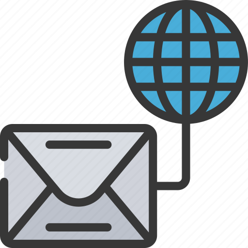 Internet, email, it, tech, globe, grid, mail icon - Download on Iconfinder