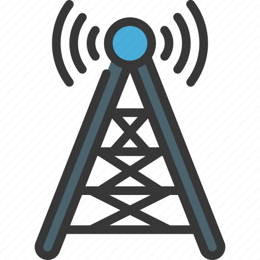 Radio, tower, it, tech, signal icon - Download on Iconfinder