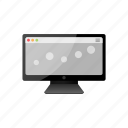 screen, computer, display, monitor