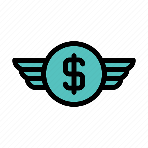 Dollar, badge, money, currency, saving icon - Download on Iconfinder