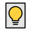 light, bulb, electricity, lamp, innovative 