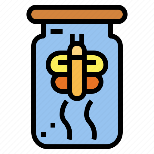 Butterfly, glass, insect, jar icon - Download on Iconfinder