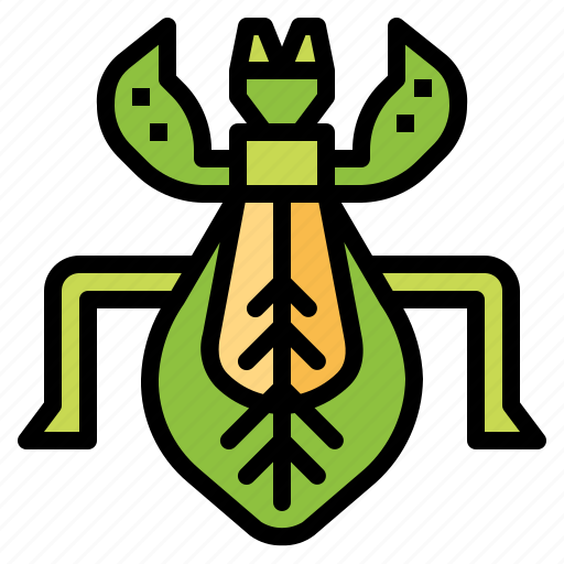 Bug, grasshopper, insect, leaf icon - Download on Iconfinder
