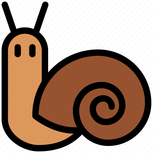Insect, snail, shell, animal, slow icon - Download on Iconfinder