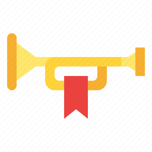 Fanfare, instrument, music, musical icon - Download on Iconfinder