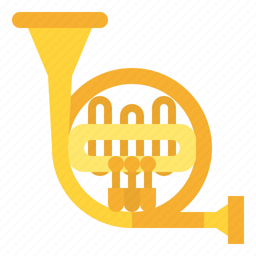 French, horn, instrument, music, musical icon - Download on Iconfinder