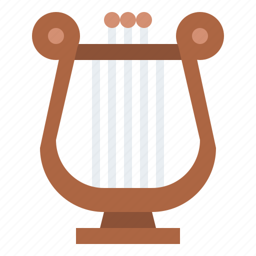 Instrument, lyre, music, musical icon - Download on Iconfinder
