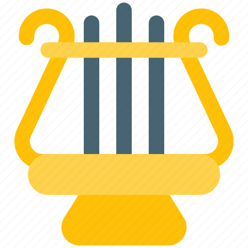 Harp, music, instrument, strings icon - Download on Iconfinder