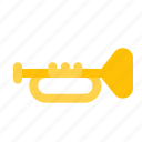 trumpet, music, instrument, song
