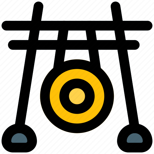 Gong, music, instrument, sound icon - Download on Iconfinder