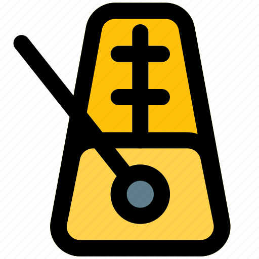 Metronome, music, instrument, sound icon - Download on Iconfinder