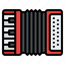 accordion, instrument, music, musical