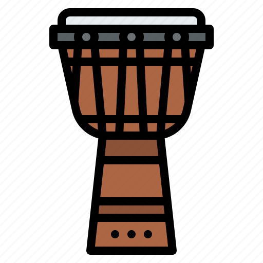 Djembe, instrument, music, musical icon - Download on Iconfinder