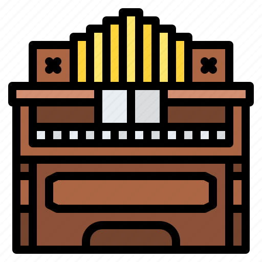 Instrument, music, musical, organ, reed icon - Download on Iconfinder